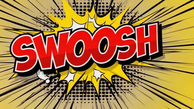 Vector illustration of a fun pop art explosion sticker with comic book text - Powered by Adobe