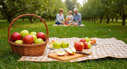 Apple Orchard Picnic