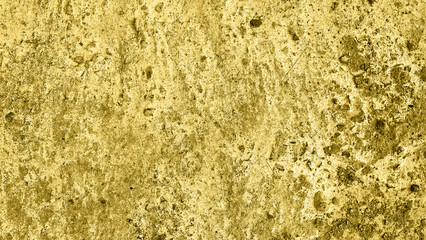 Yellow Detailed Concrete Surface with Rough Texture