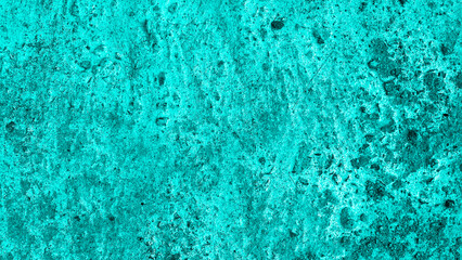 Aqua Detailed Concrete Surface with Rough Texture