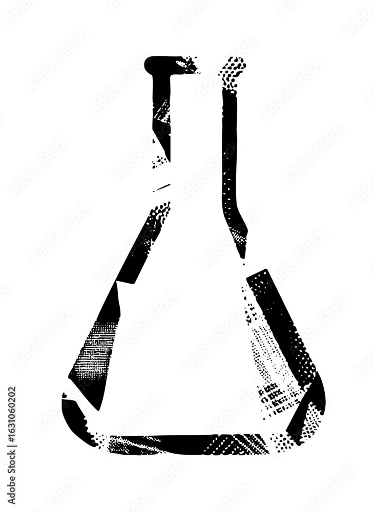Poster vector abstract figure of a person in dynamic pose vector .