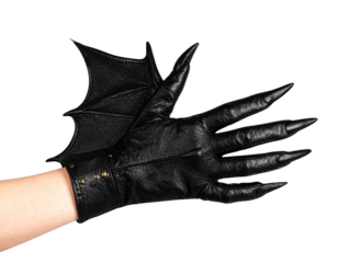 Bat Wing Leather Glove PNG