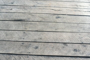 Naklejka premium Old wood plank texture background. 