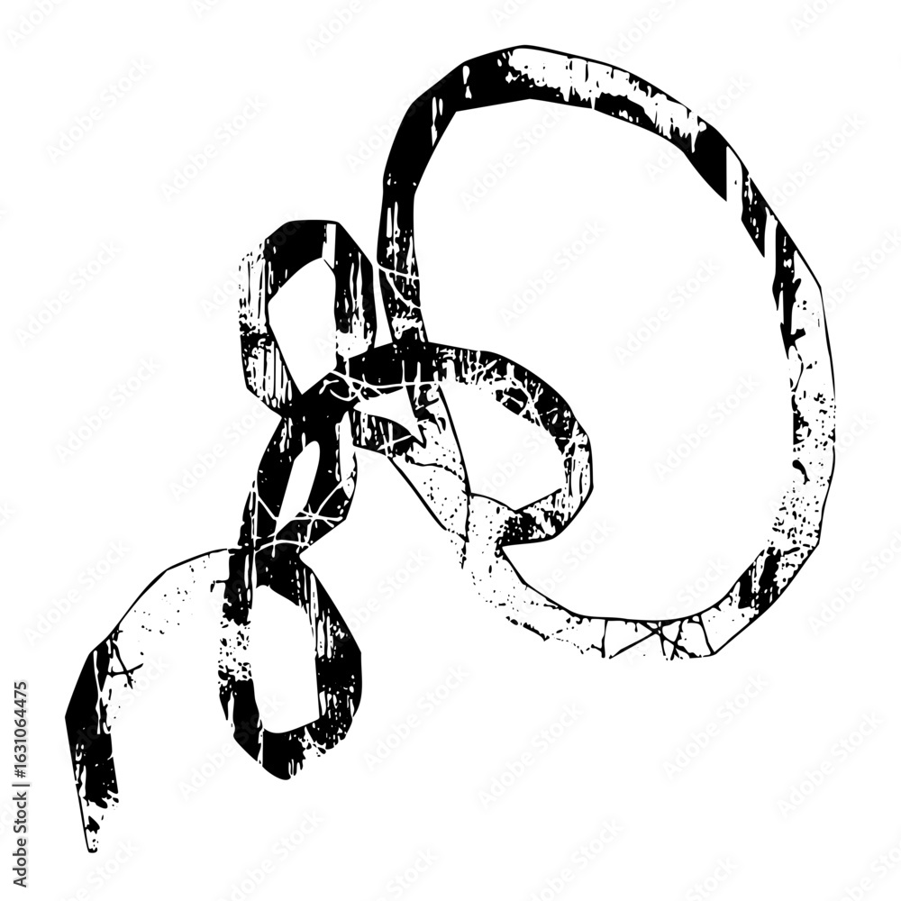 Poster vector abstract black ribbon swirl creates a dynamic flowing .
