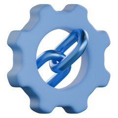 Tech partner integration 3D Icon colorful style