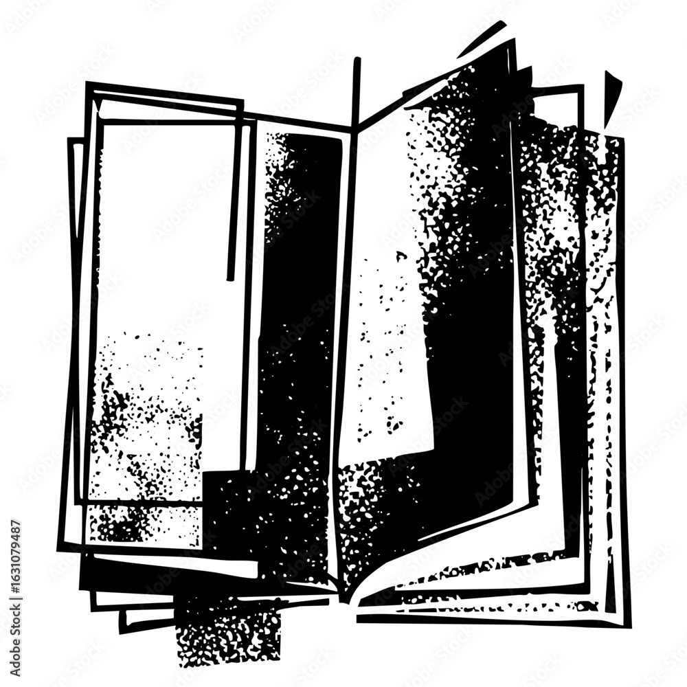 Aufkleber vector abstract geometric shapes create a dynamic fragmented composition.