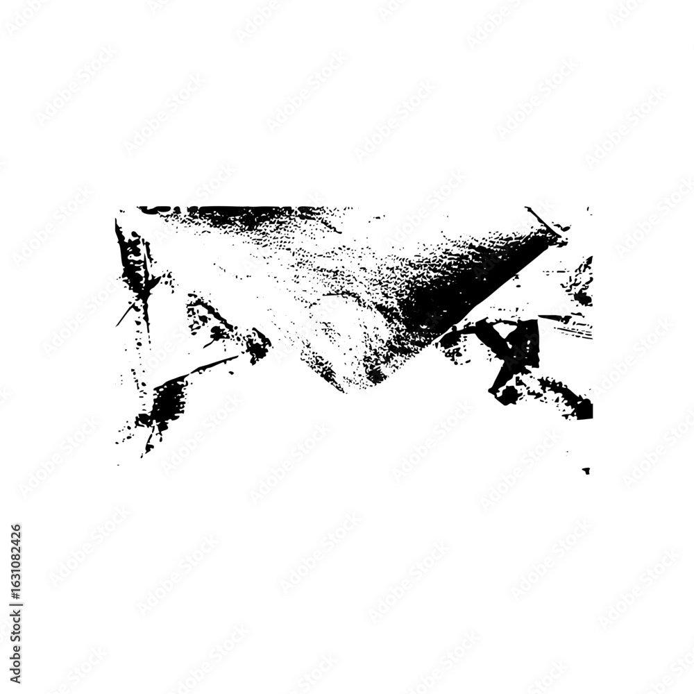 Poster vector abstract black shapes create a dynamic composition.