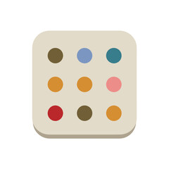 Colorful Dots Pattern Abstract Background for Creative Design