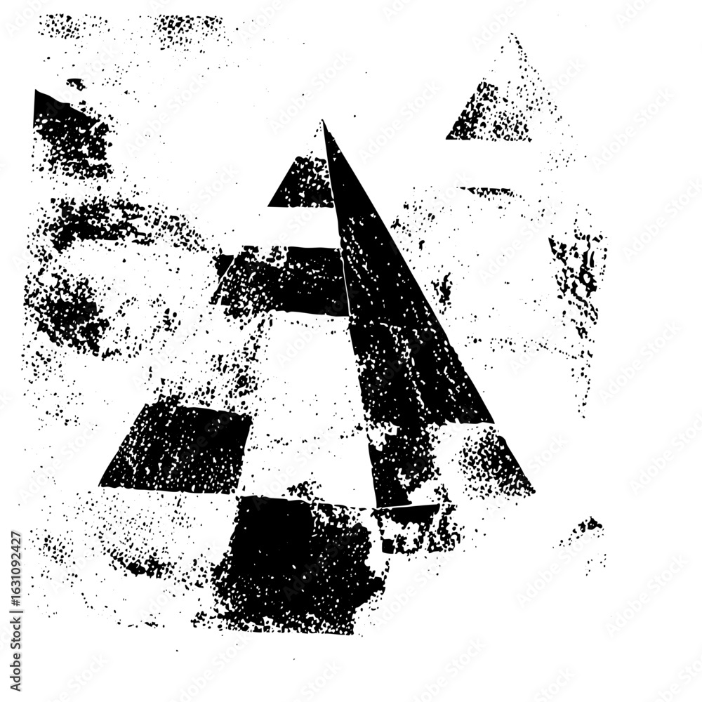 Poster vector abstract geometric shapes create a dynamic arrow .