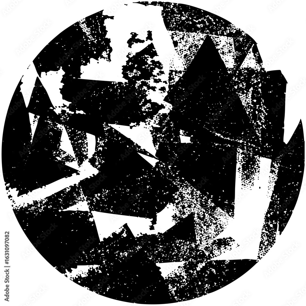 Poster vector abstract geometric shapes create a dynamic circular .