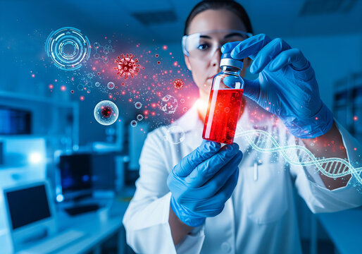 A doctor Virus Research Breakthrough