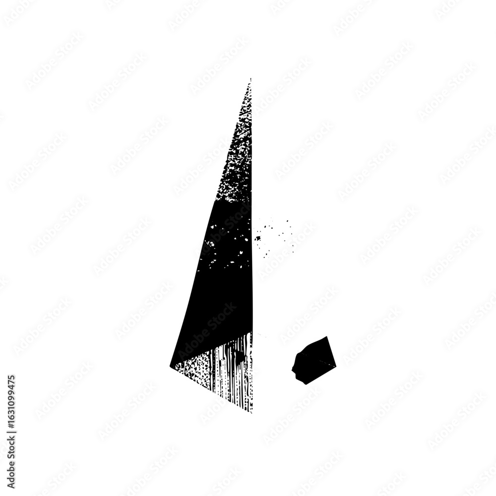 Poster vector abstract black geometric shapes create a minimalist .