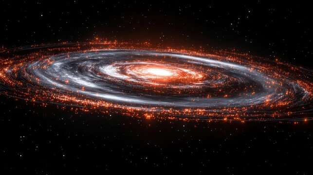 Spiral Galaxy: Cosmic Structure