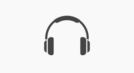 headphones isolated on white background