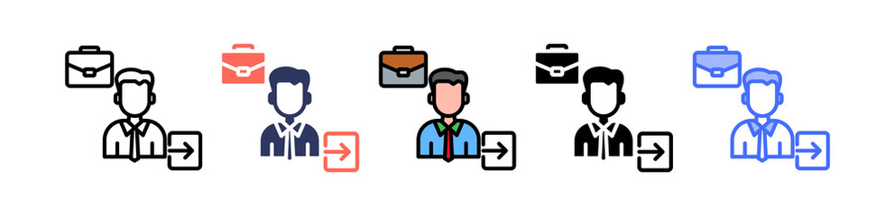 Internal Job multiple icon