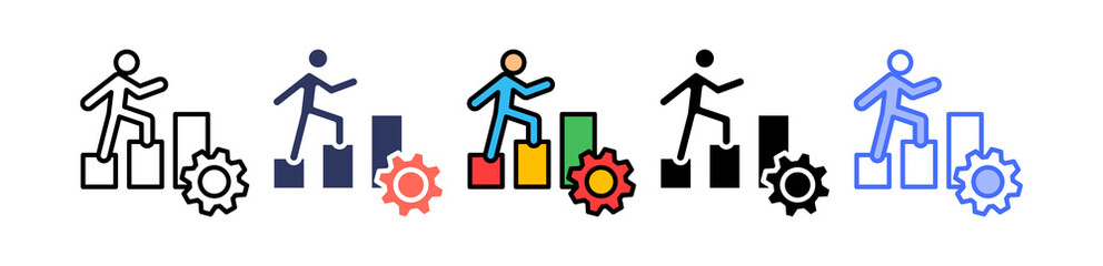 Leadership Development multiple icon