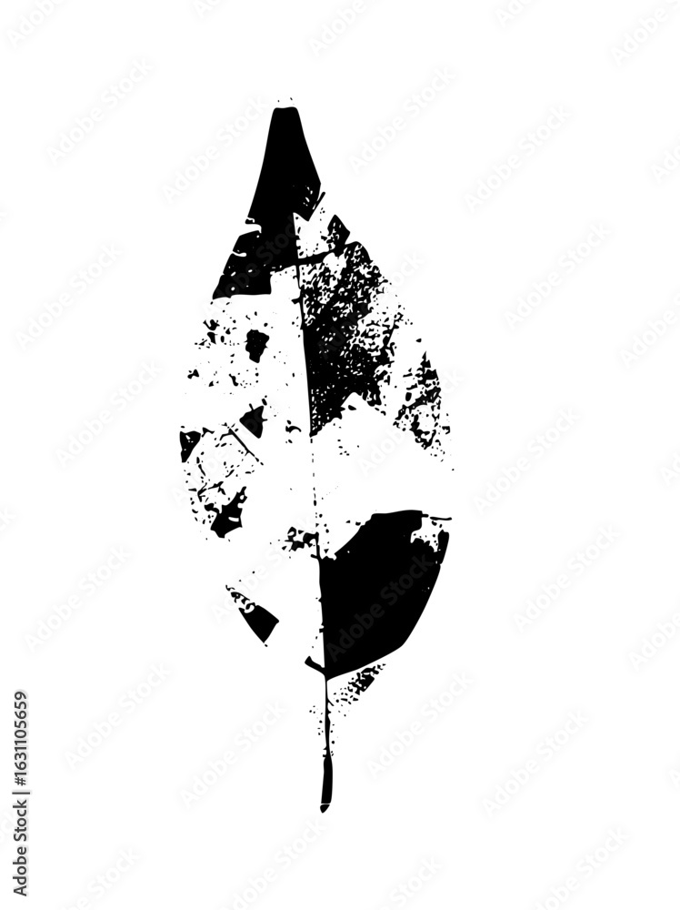 Poster vector abstract arrow with distressed texture.