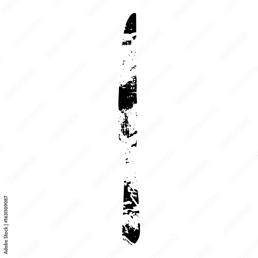 Poster vector abstract vertical stripe with distressed texture.