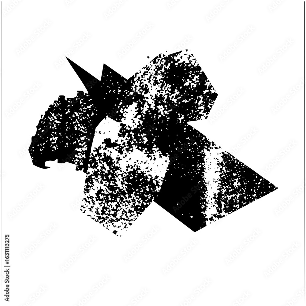 Poster vector abstract geometric shapes create a dynamic fragmented .