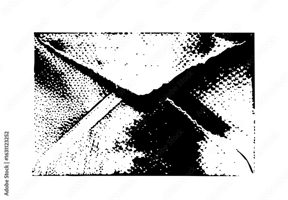 Poster vector abstract black lines create a dynamic cross shape.