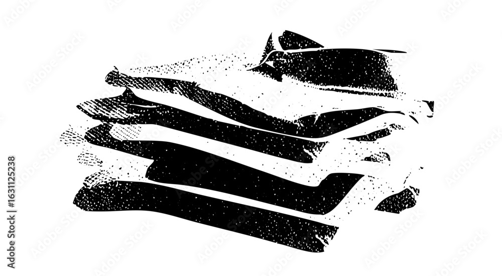 Poster vector stacked geometric shapes create a bold abstract composition.
