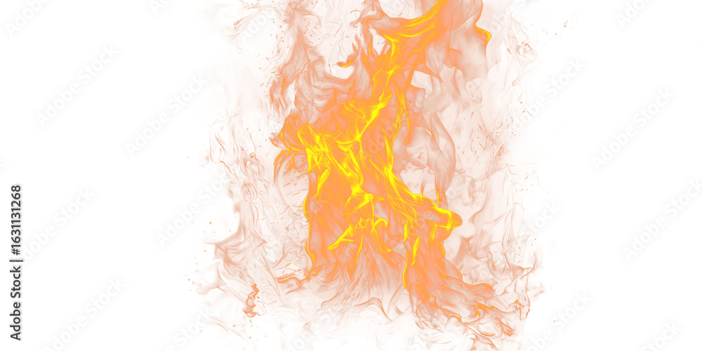 Poster a vibrant display of fiery flames against a stark black backdrop creating a dynamic composition