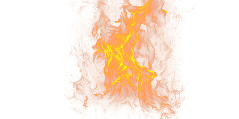 A vibrant display of fiery flames against a stark black backdrop creating a dynamic composition