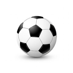 Naklejka premium soccer ball isolated on white