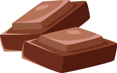 Yummy Two Chocolate Bar Squares