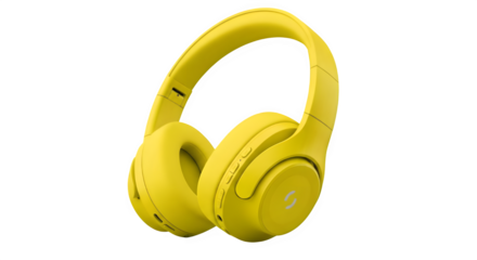 Vibrant yellow wireless headphones offer immersive audio and stylish comfort for modern music lovers seeking exceptional sound quality and portable entertainment.