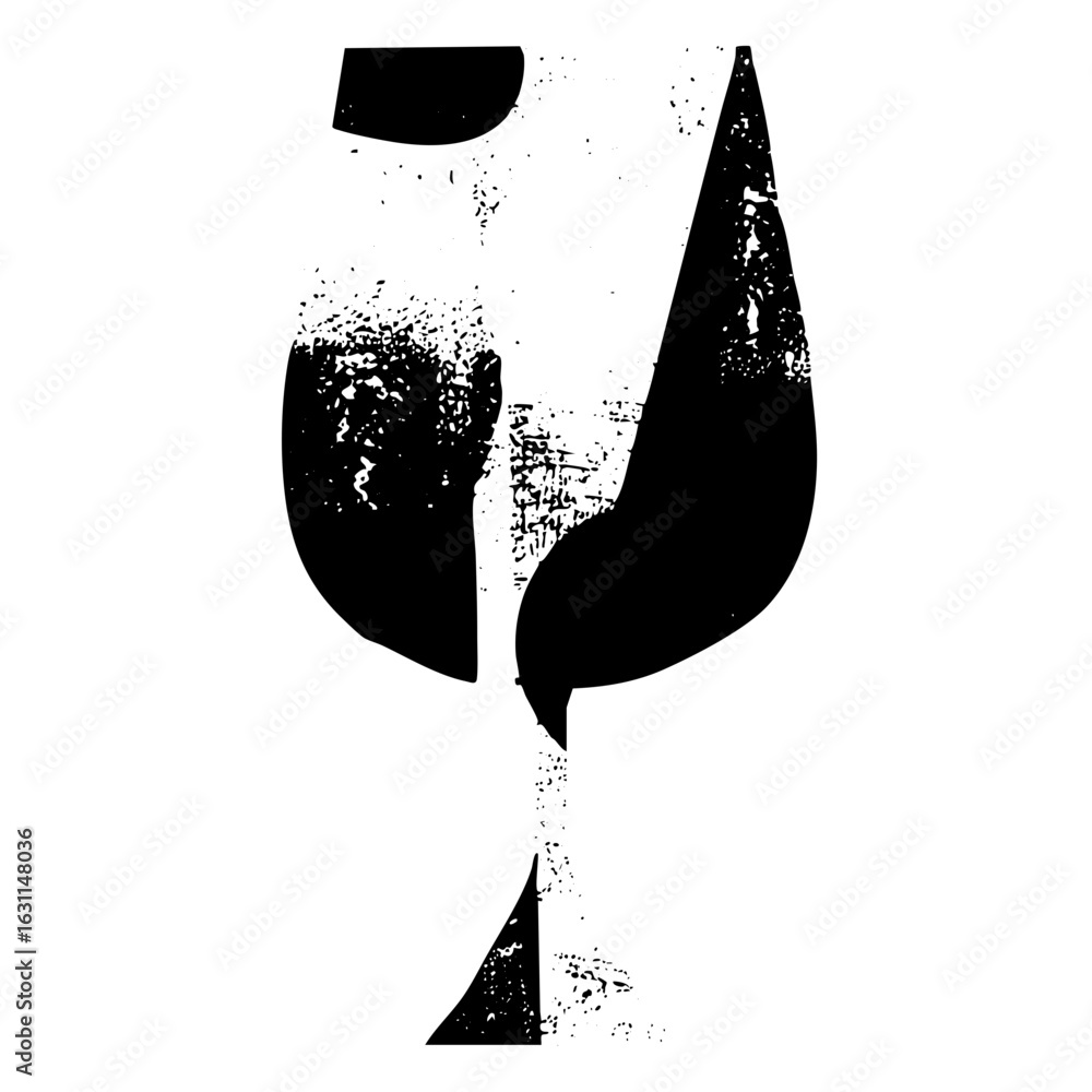 Poster vector abstract black featuring fragmented shapes.