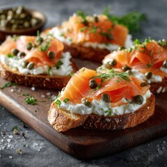 Gourmet culinary presentation fine dining restaurant food plating elegant atmosphere close-up artistry of cuisine