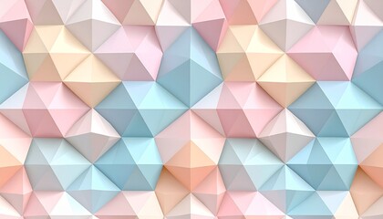 Pastel Origami Grids