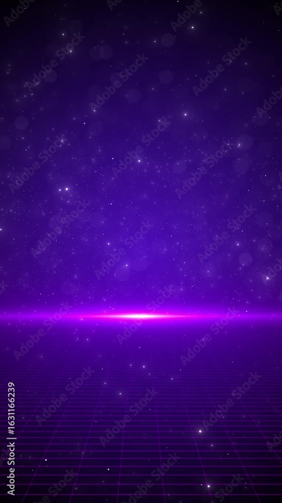Poster high tech blue digital background data flows, abstract grids, virtual interface for technology, ai, 