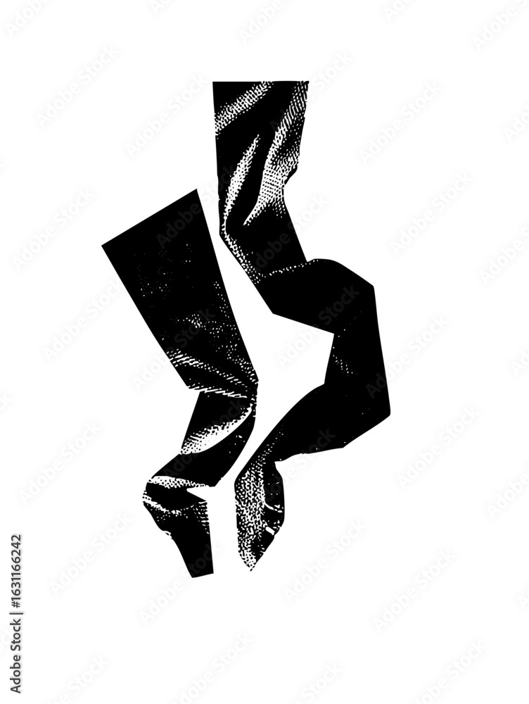 Poster vector abstract black ribbon shapes create a dynamic flowing .