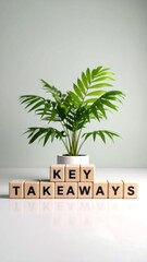 Plant with key takeaways
