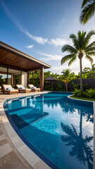 Luxury Pool Villa Tropical Resort.