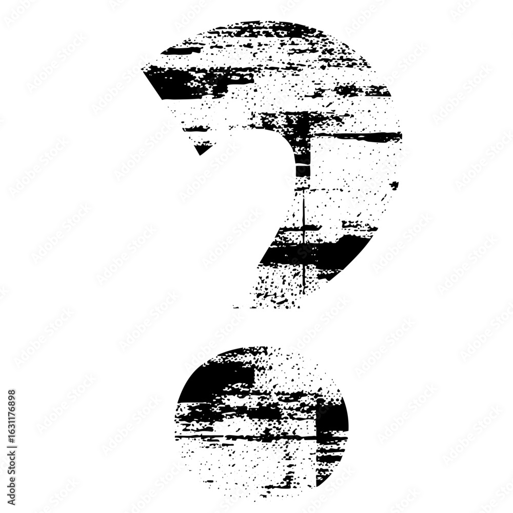 Poster vector abstract face portrait composed of fragmented geometric shapes.