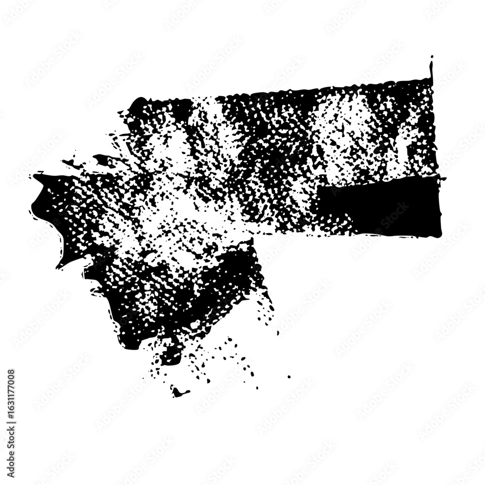 Poster vector abstract brushstroke shapes create a dynamic textured .