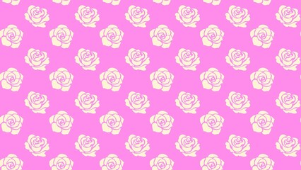 rose vector pattern design