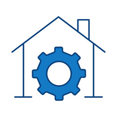 Smart Home Line Editable Stroke Icon. Secure, Technology, IoT, Voice Assistant, Controller UI Icon in a Flat Design. Outline Icons Vector Illustration.