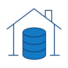 Smart Home Line Editable Stroke Icon. Secure, Technology, IoT, Voice Assistant, Controller UI Icon in a Flat Design. Outline Icons Vector Illustration.
