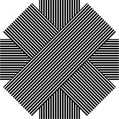 simple black and white pattern design geometrical shapes wallpaper minimal line art Digital paper, textile print, abstract  background illustration