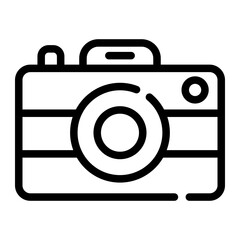 Camera Promo Line Icon