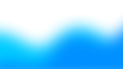 Glowing blue gradient with a transparent background