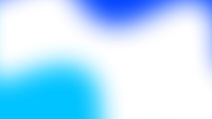 Glowing blue gradient with a transparent background