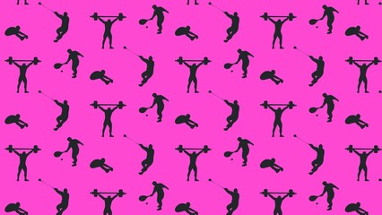 SPORTS VECTOR PATTERN DESIGN