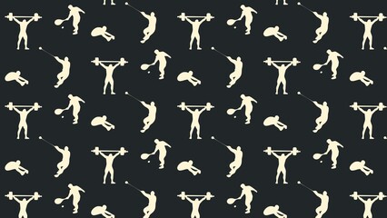 SPORTS VECTOR PATTERN DESIGN