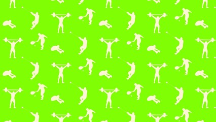 SPORTS VECTOR PATTERN DESIGN