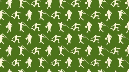 SPORTS VECTOR PATTERN DESIGN